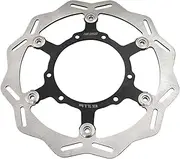 TKTGNVNZKA Motorcycle 260mm 320mm Front Floating Brake Disc Rotor Disk Fit For Honda CR 125 250 2002-2007 CRF250R CRF450R 2004-2022 250X 450X(260mm)