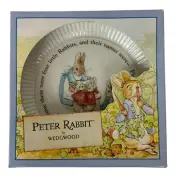 Peter Rabbit by Wedgwood Ceramic Compotier 6 in Dish 1993 Made in England