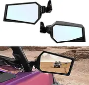 XUTVOTOR Side Rear View Mirrors for Polaris RZR XP4 1000 Turbo S 1000 900 2014-2023, Adjustable Folding Rearview Side Racing Mirrors for Polaris RZR XP 1000 Accessories(2PCS, Replace OEM #2881198)