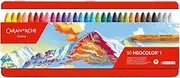 Neocolor I Water-Resistant Wax Pastels, 30 Colors