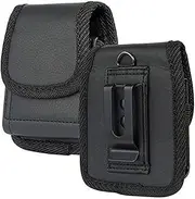Pouch Holster Design with Belt Clip,Magnetic Closure PU Leather Elastic Wallet Loop Phone Case for Moto Razr 2025 2024 2023,Moto Razr Plus 2025 2024 2023,Samsung Galaxy Z FLIP 6/5/4/3,Moto Razr Ultra