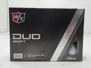 New Wilson Staff Duo Soft 2.5 Golf Balls - World's Softest Golf Ball 1 Dozen
