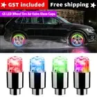 24Pcs LED Wheel Tire Air Valve Stem Caps Neon Light For Motor Bike Car Bicycle