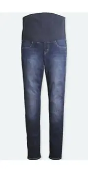 Uniqlo Womens Ultra Stretch Maternity Pregnancy Jeans Sm 26" waist/inseam 24"