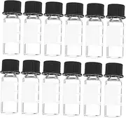 BESTOYARD 100Pcs Glass Vial Sample Bottles for Chromatography Threaded Neck Containers with for School Labs and Hplc Applications Excellent Sealing for Long Term Liquid