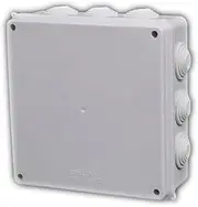 Electrical Junction Box, SENRISE IP55 Weatherproof Electrical Enclosure Project Instrument Case, Opening Hole Project Box (1Pcs - 200 x 200 x 80mm)