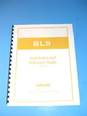 Baby Lock BL9 Sewing Machine Instruction Manual - Printed