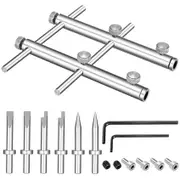 Hex Wrench for DSLR Cameras Camera Lens Opening Repair Tool Kit 10-100mm Lens Repair Kit as shown