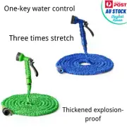 Garden hose water pipe water pipe retractable soft water gun spray can