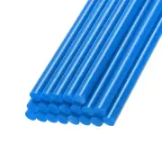 Hot Glue Sticks Mini Adhesive Hot Melt Glue Gun Sticks 0.27" x 10"/Blue/20 Pcs