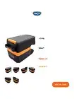 XTM45 40L Fridge Freezer with Cover Pack Portable Outdoor Camping Mini Coolers