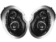 Daytime Lights LED Halo Projector Headlights For 02-06 Mini Cooper R50 R52 R53 (for: Mini)