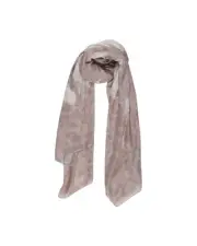 Alviero Martini Prima Classe World Map Print Silk Scarf Women Beige Scarves &