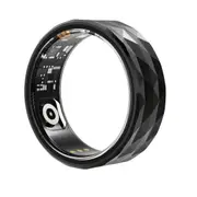 Smart Ring For Health Monitoring And Exercise R12m Size 18 Black Activity Trackers