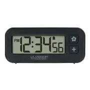 La Crosse MINI DIGITAL ALARM CLOCK with STOPWATCH TIMER MAGNETIC MOUNTING 12/24