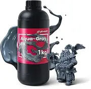 Phrozen Aqua Gray 8K 3D Printer Resin | UV-Curing Resin for Most 405nm LCD/DLP Printers | High Resolution, Wide Applications - Gray (1kg)