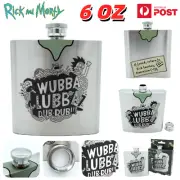 Rick And Morty Hip Flask Stainless Steel Whiskey Liquor Wine Pocket Bottle Gift