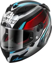 Shark Race-R Carbon Pro Aspy Helmet, carbon-blue, Size L for Men Carbon Blue