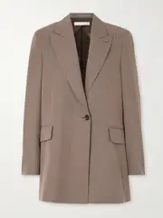 [Our Legacy] Our Legacy - Manta Tencel™ Lyocell And Wool-blend Blazer - Brown - EU 38 EU 38 Brown