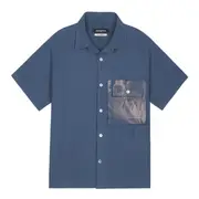 [JiyongKim] Sun-Bleached Patch Pocket Shirt