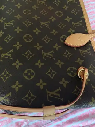 LV 經典Monogram Neverfull MM二手/購物包/托特包/正品