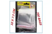700 X PEEL AND SEAL CELLOPHANE BAGS SMALL MINI PARTY BIRTHDAY EVENT CRAFT FDD