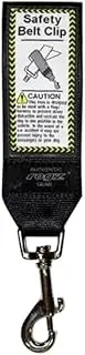 Rogz Car Safety Seat Belt Clip Dog Lead Black One Size