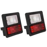 2pcs Rear Tail Light for Bobcat Skid Steer Track Loader 751 753 763 S220 6670284