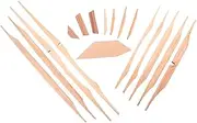 Parliky Acoustic Guitar Diy Spruce Brace Wood Kit 17pcs Spruce Luthier Accessory Gs306