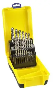 Bordo 2007-M6 - HSS Jobber Drill Set 25 Piece Metric - Tapping Sizes