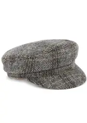 Isabel Marant étoile Evie Herringbone Wool cap - Beige - 58 58