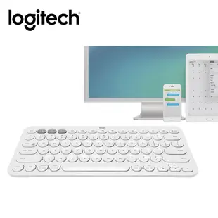 羅技 logitech K380多工藍芽鍵盤(珍珠白)