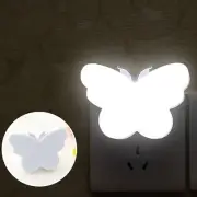 Butterfly Night Light Plug Into Wall Auto Dusk to Dawn Smart Sensor Night Light