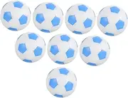 ERINGOGO 8pcs Table Foosball Balls Replacement Mini Soccer Balls for Tabletop Games Surface for Family Gatherings and Parties