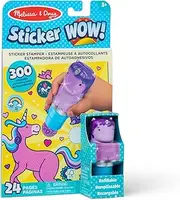 Melissa & Doug Glitter Unicorn Sticker Activity Pad & Stamper Book, 1 EA'