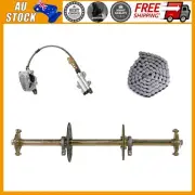 815mm 32" Rear Axle Kit With Brake Caliper Sprocket For Go Kart ATV Quad Buggy