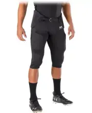 McDavid Rival 7-Pad Integrated Football Pants Size Medium MD7595-00001