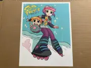 Scott Pilgrim Takes Off 11x14 poster Exclusive Limited Edition Netflix Ramona