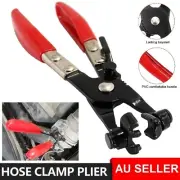 Water Pipe Hose Clamp Swivel Drive Jaw Locking Removal Tool Angled Clip Pliers