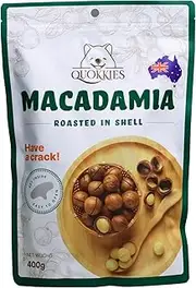Quokkies Macadamia Roasted in Shell 400g