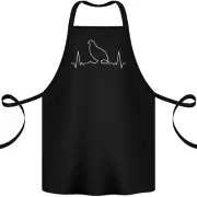 Quail Bird ECG Cotton Apron 100% Organic