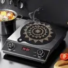 2pcs Round Induction Stove Protector Silicone Placemat Dining Table
