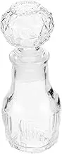 EPIGEIST Flower Bottle Decor Vintage Glass Perfume Bottle for Photo Props Miniature Vase and Home Decor Enhancer