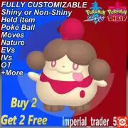 Pokémon Sword and Shield ✨ Shiny Slurpuff ✨ W/ Best 6IV Customizable