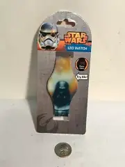 darth vader led star wars watch Lucasfilm New grey/orange storm trooper package