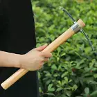 Ice Axe Garden Pickaxe Wood Handle Pick Mattock Hoe for Digging Soil