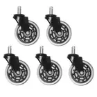 5 PCS Swivel Casters Office Wheels Chair for Furniture Premium Universal