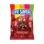 Lifesavers Cola Sherbert Fizz Stix Gummy Candy Lollies Bag 220g