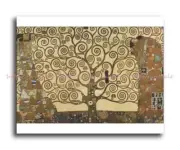 hippie bedroom wall art Gustav Klimt's The Tree of Life poster 8x10" print
