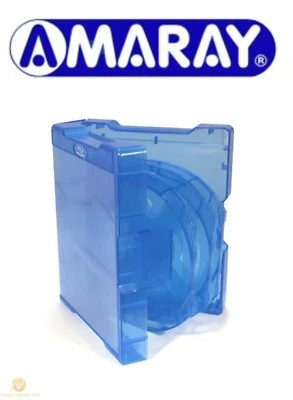 1 x 12 Way Megapack BLU RAY 44mm [12 Discs] New Empty Replacement Amaray Case